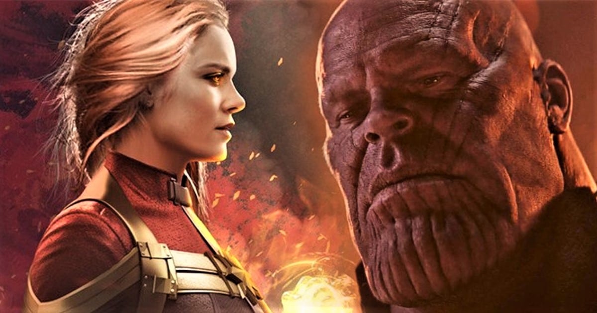 ‘Avengers 4’ Fan-Art Shows Epic Thanos and Captain Marvel Face-off