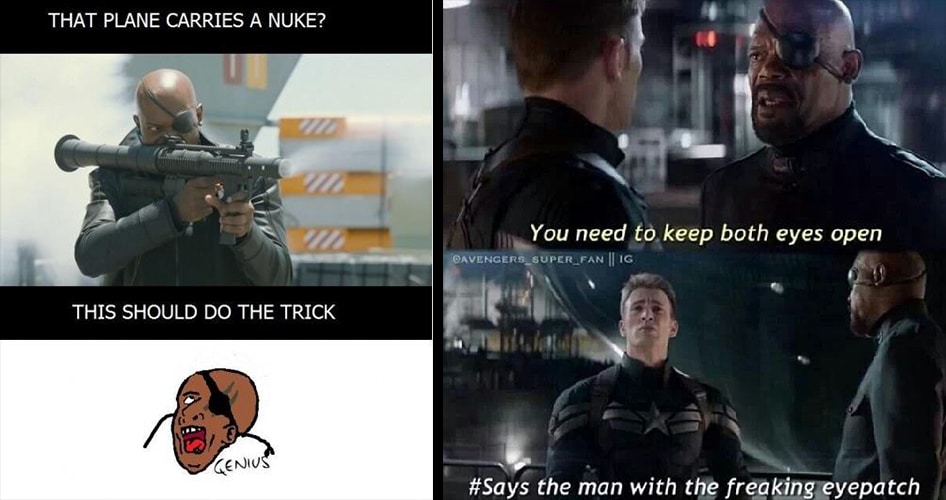 33 Super Hilarious ‘Nick Fury’ Memes That Will Make You Laugh Your Pants Off!