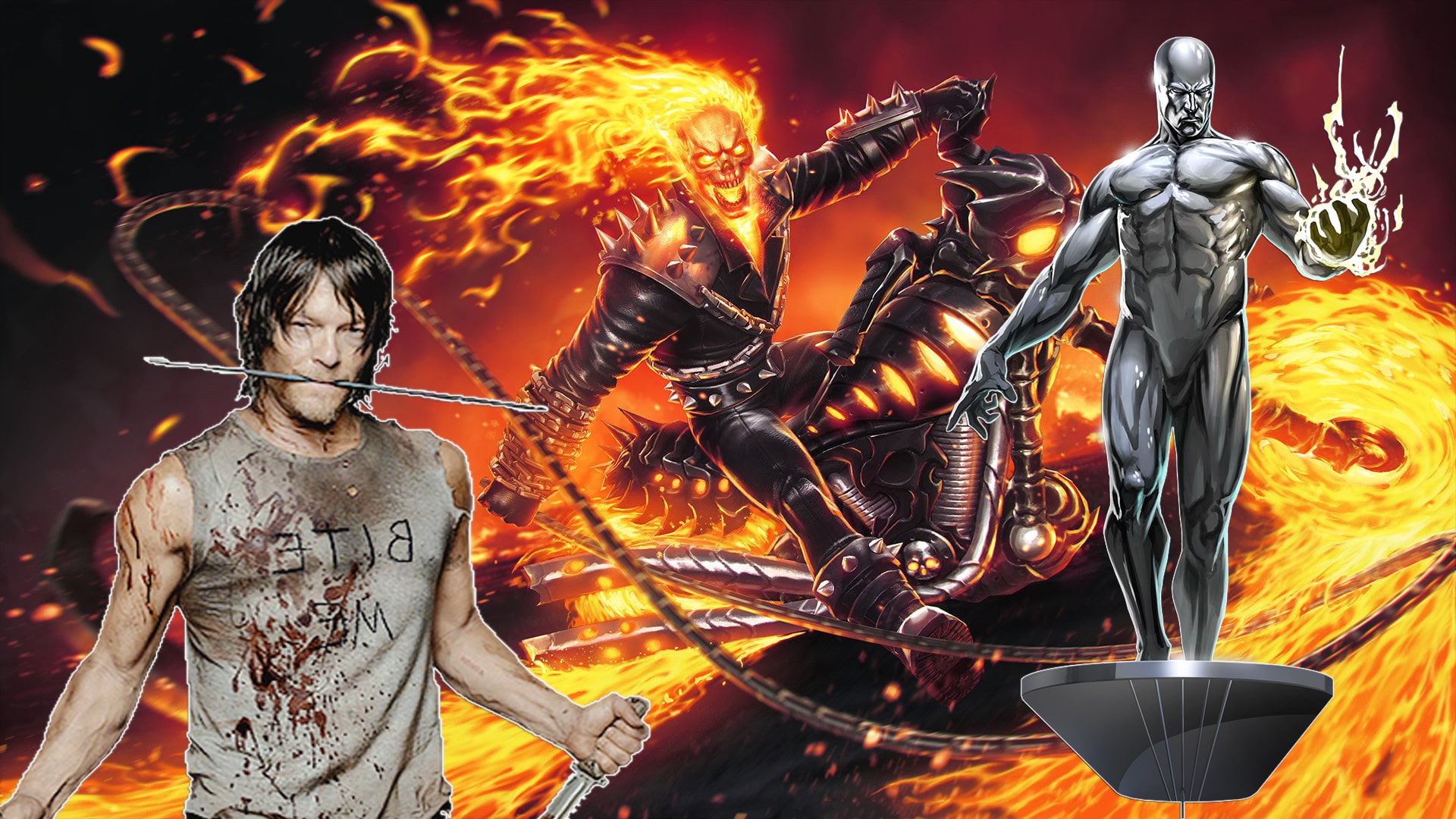 ‘The Walking Dead’ Star Norman Reedus Admits Wanting To Play Ghost Rider Or Silver Surfer