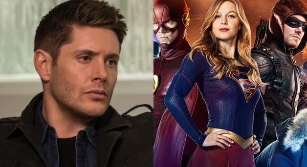 Arrow Star Stephen Amell Reveals Why Jensen Ackles Was on ‘Arrowverse Crossover’ Set