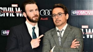 Chris Evans’ Response To Robert Downey Jr’s Tweet Tears Up Fans