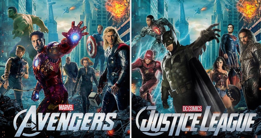 Marvel And DC: Parallel Universe Of Posters