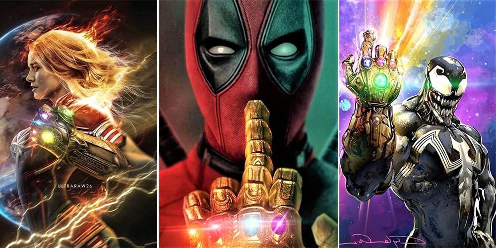 17 Mind Blowing Images of Your Favorite Superheroes Wearing The Infinity Gauntlet