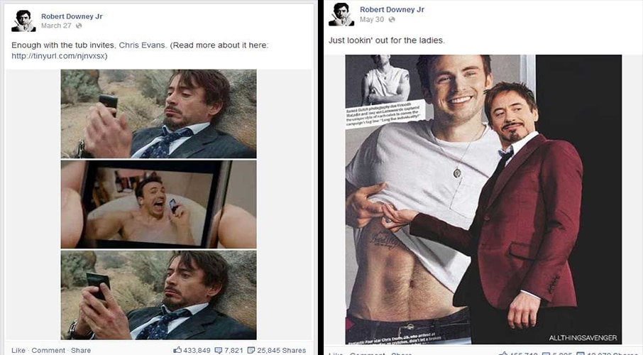 33 Funny ‘Robert Downey Jr.’ Facebook Posts Which Prove He’s Tony Stark in Real Life