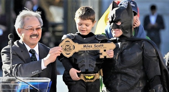 ‘Batkid’ Miles Scott Officially Declared ‘CANCER FREE’