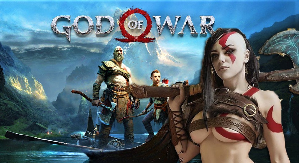 GOD OF WAR: Female Cosplayer Nails The Kratos Cosplay