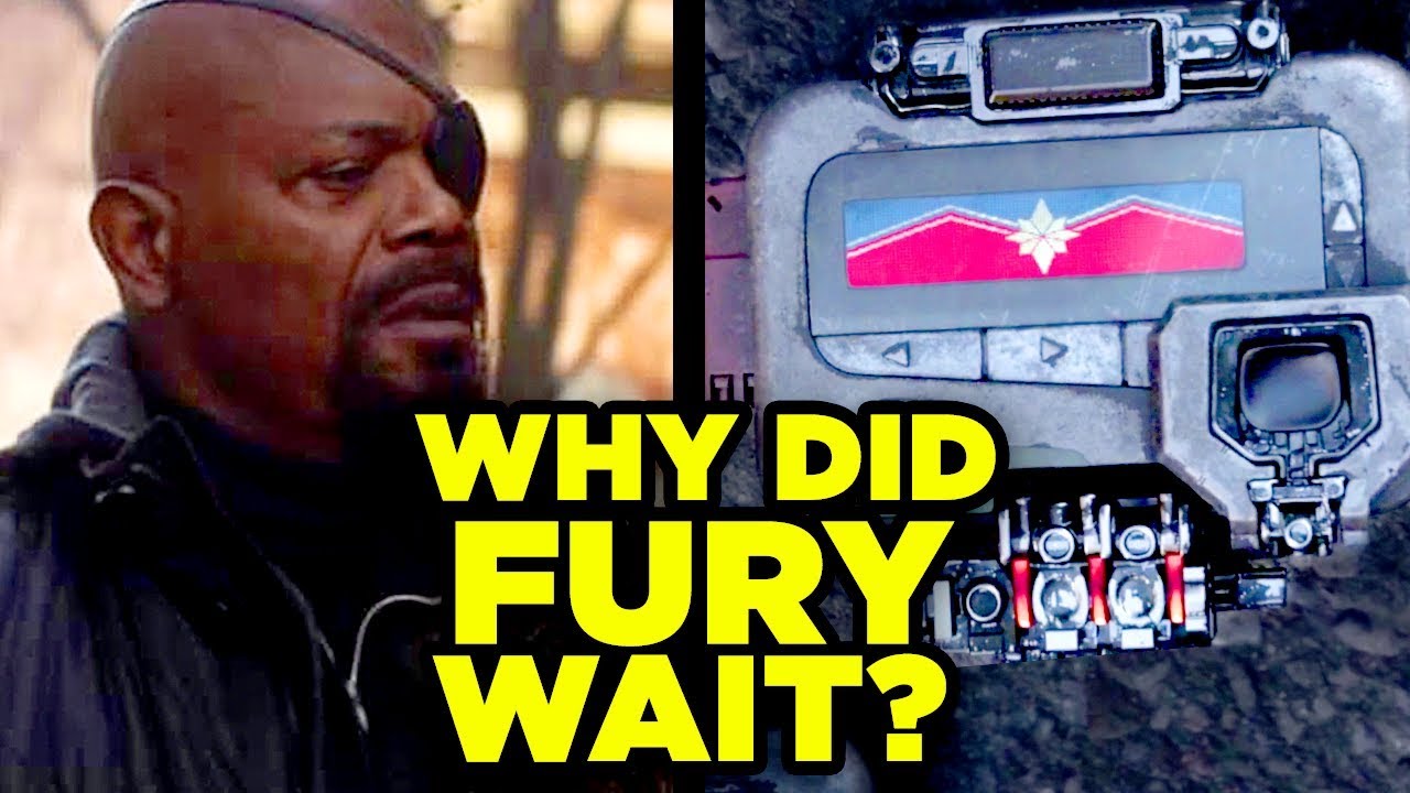 Why Nick Fury Never Summoned Captain Marvel Before Infinity War?
