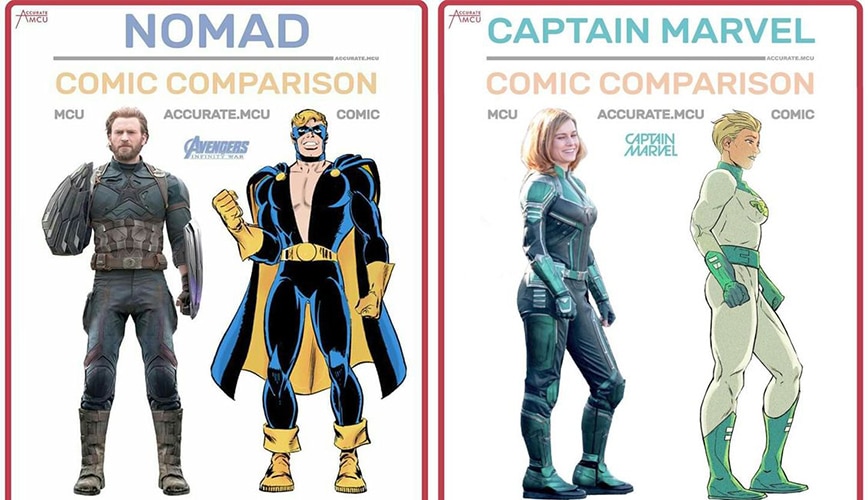 Movie Vs Comic Book: These MCU Characters Comparisons Will Leave You In Shock