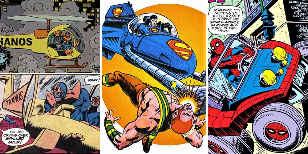 Super-Vehicles: 7 Most Weird ‘Vehicles’ To Appear In Comics