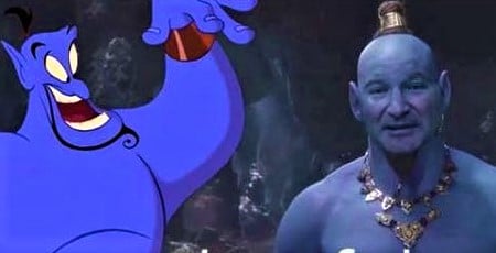 Will Smith homenageia gênio de 'Aladdin' interpretado por Robbin