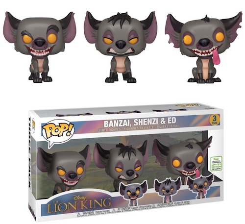 ‘The Lion King’ Hyenas By Funko’s ECCC Exclusive Pop 3-Pack Is Available NOW