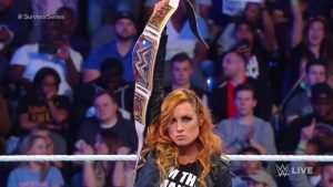 Becky Lynch Defeats Charlotte Flair via An Unexpected Ronda Rousey Interference