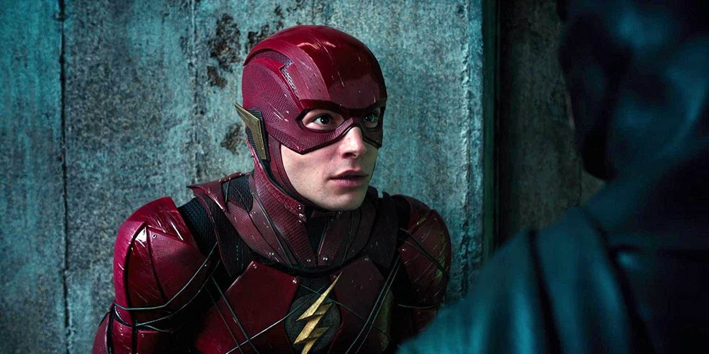 Ezra Miller as the Flash in Justice League