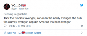 Screenshot 2019 03 14 Thor Has Been Voted The Best Avenger