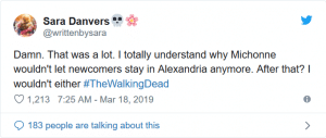 Screenshot 2019 03 18 The Walking Dead Shocking Episode Becomes Number 1 Worldwide Trend1