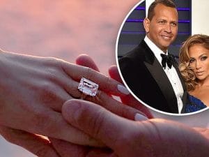 Jennifer Lopez Engaged Ring
