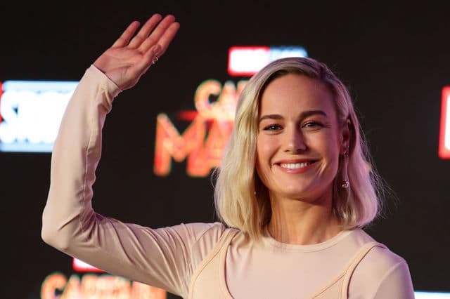 Brie Larson Works Theater Shift During Captain Marvel Screening
