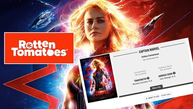 Captain Marvel: Rotten Tomatoes On Why They DELETED Thousands Of ‘Audience Reviews’ on The Opening Day