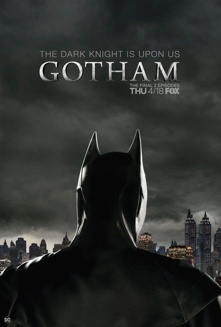 Poster Of Gotham by FOX UNVEILED in celebration of 80th anniversary of Batman