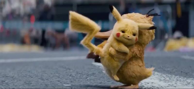 Psyduck hugging Pikachu is a scene which is not to be missed