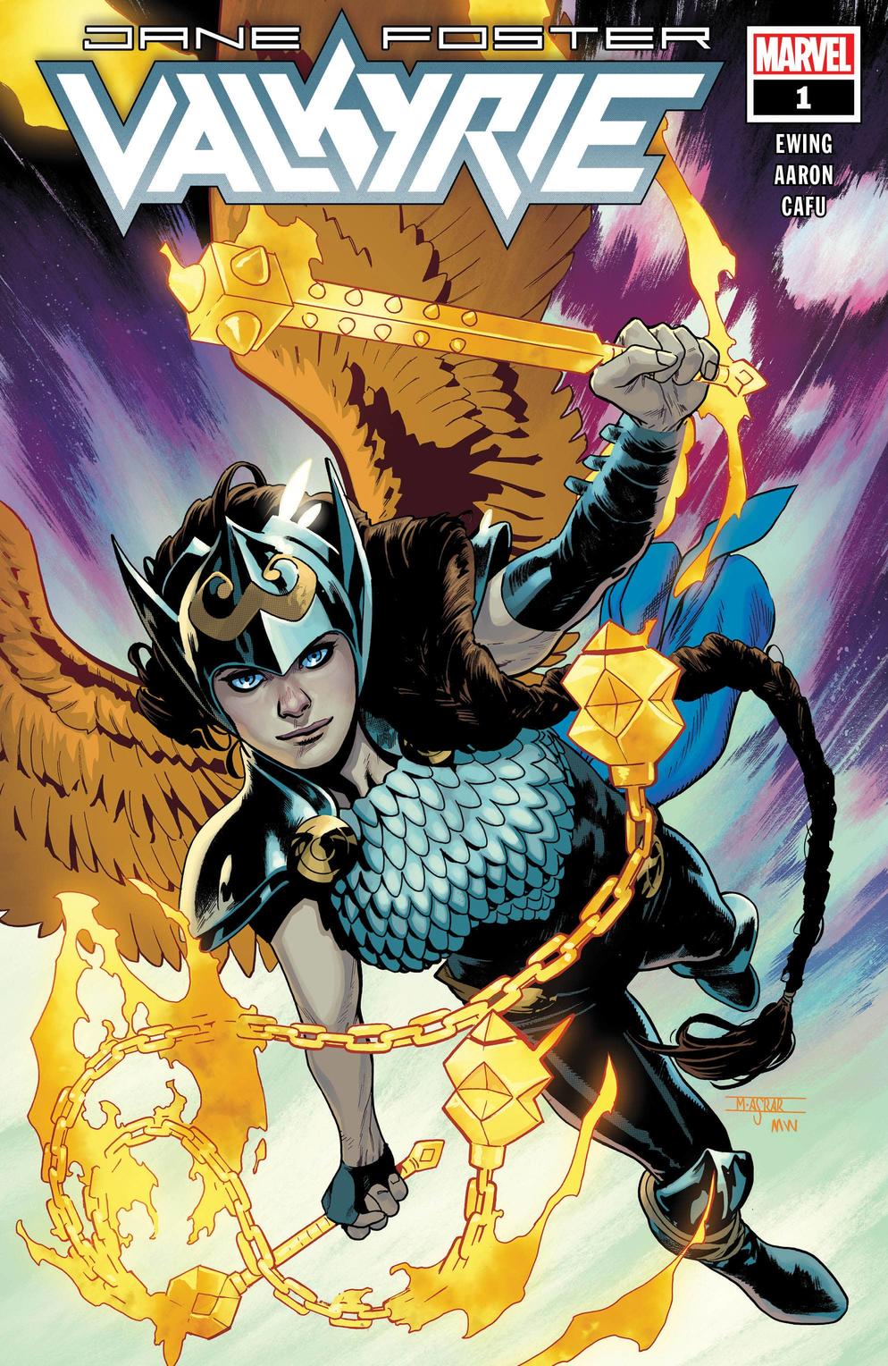 Jane Foster Becomes A Valkyrie And Weilds An All Powerful Weapon in Valkyrie #1