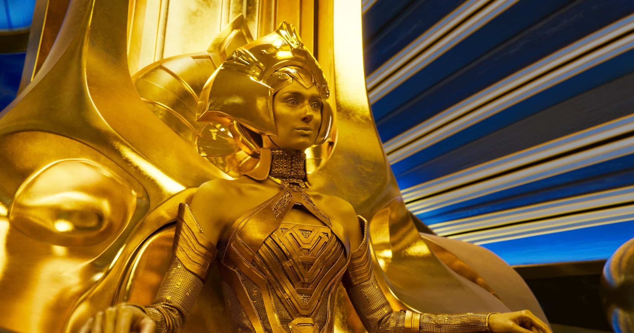 Ayesha, a Sovereign, references to Adam in Guardians of The Galaxy volume 2 post credit scene