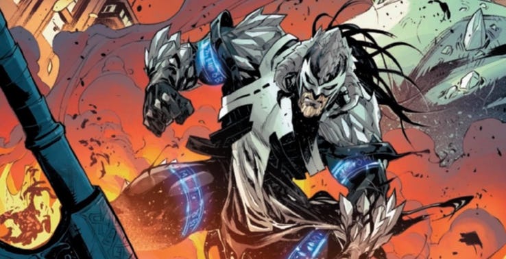 Eddie Brock Venom Asgardian armor