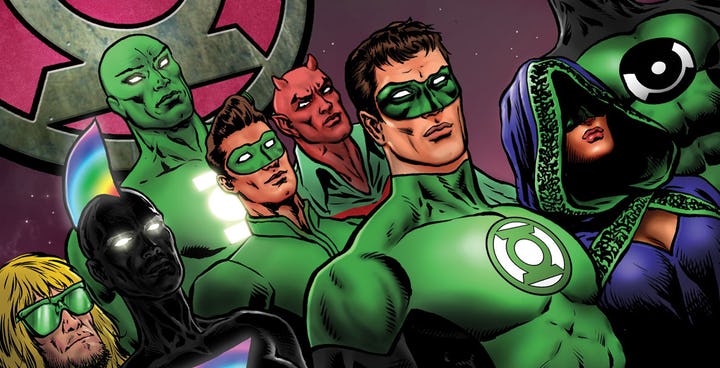 Green Lanterns of the Multiverse are uniting