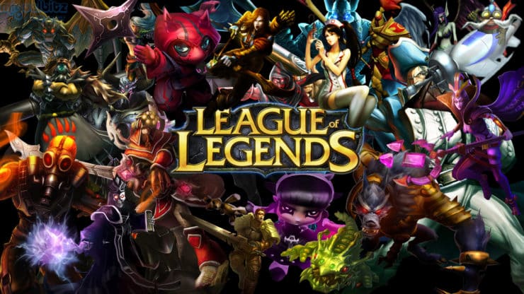 League of legends characters in one sheet