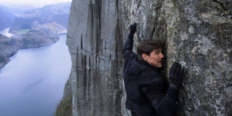 Tom Cruise as Ethan Hunt in Mission Impossible Fallout