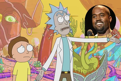 Fanboy Kanye West Offered 'Rick And Morty' Episode
