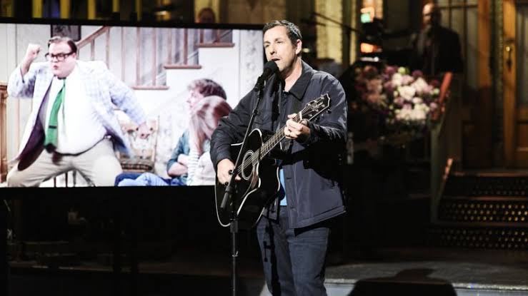 Adam Sandler Leaves Everyone Teary Eyed With His Tribute To Chris Farley on SNL