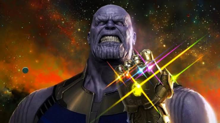 Thanos with the Infinity Gauntlet