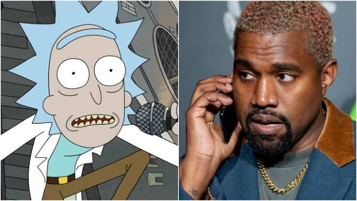 Kanye West will work on Rick and Morty
