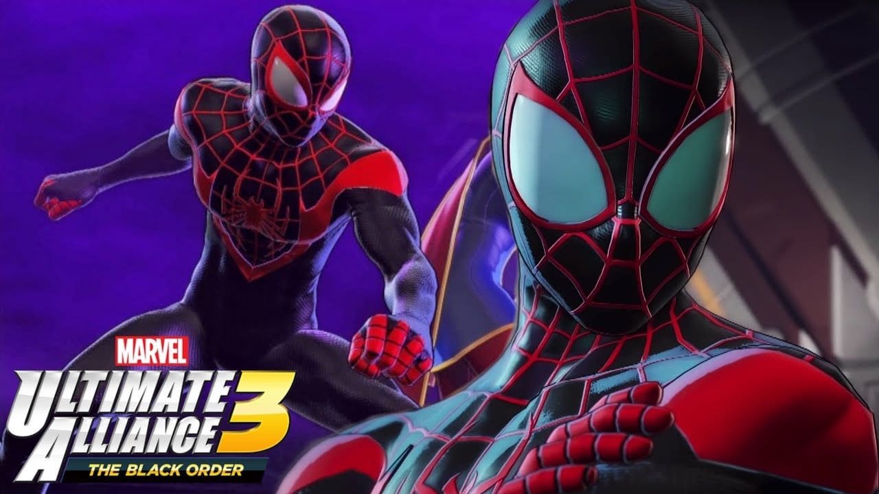 Marvel releases Miles Morales Gameplay and Abilities in Ultimate Alliance 3: The Black Order.