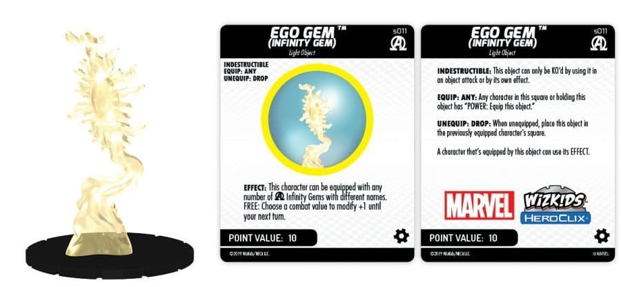 Marvel HeroClix Avengers Black Panther and the Illuminati: The Ego Gem