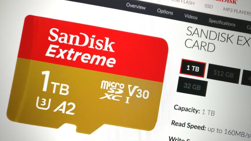 All-New SanDisk Extreme 1TB microSD Card Is Out Now