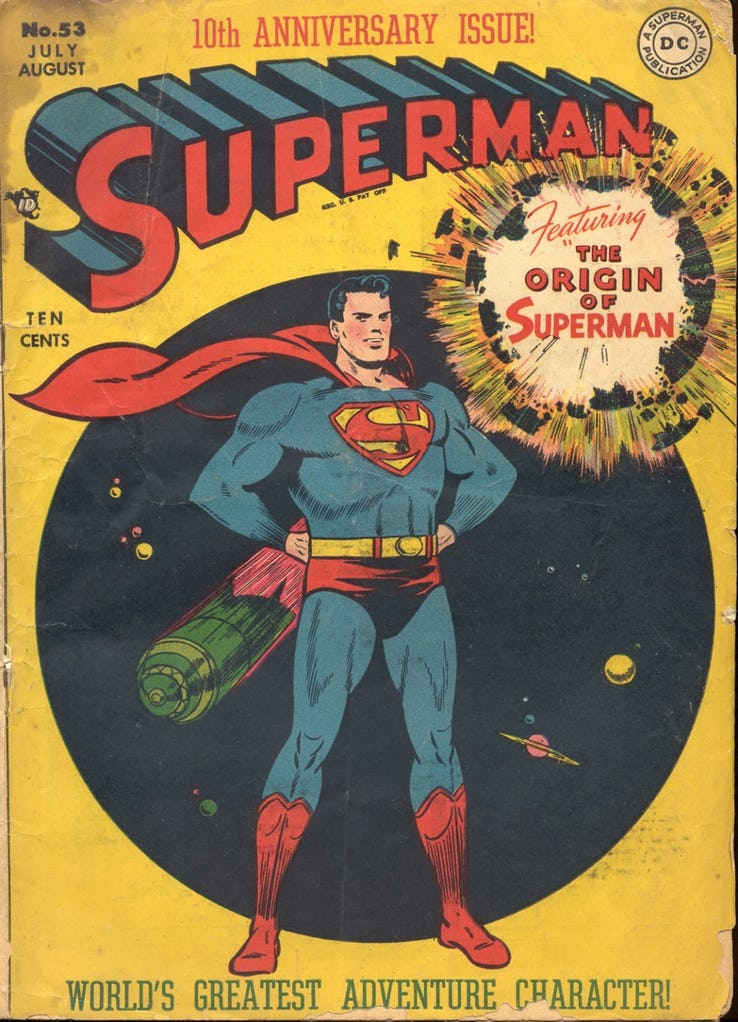 Superman Comic: The Origin Of Superman