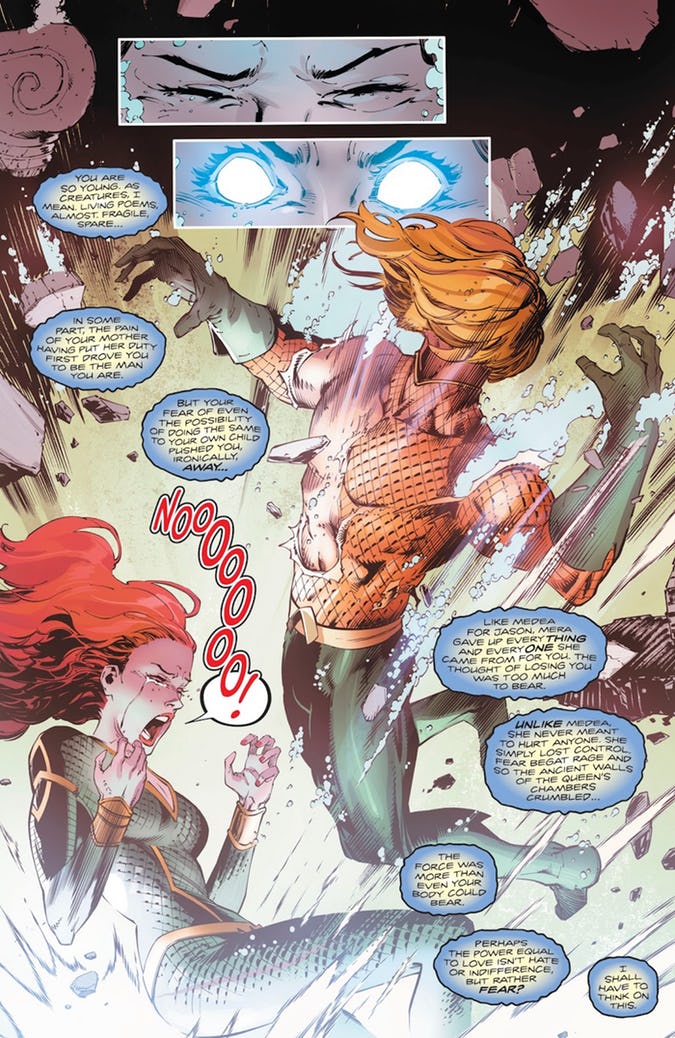 Mera's magic kills Arthur