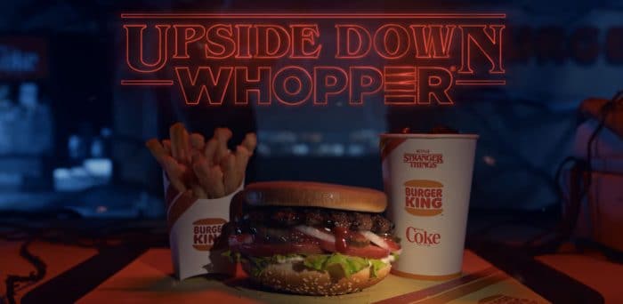 Burger King to Offer Upside-Down Whoppers in Stranger Things Promotion