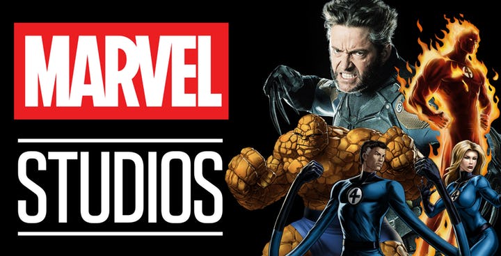 Marvel Studios X Men and Fantastic Four