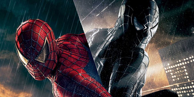 Sam Raimi's Spider-Man 3 promo shot