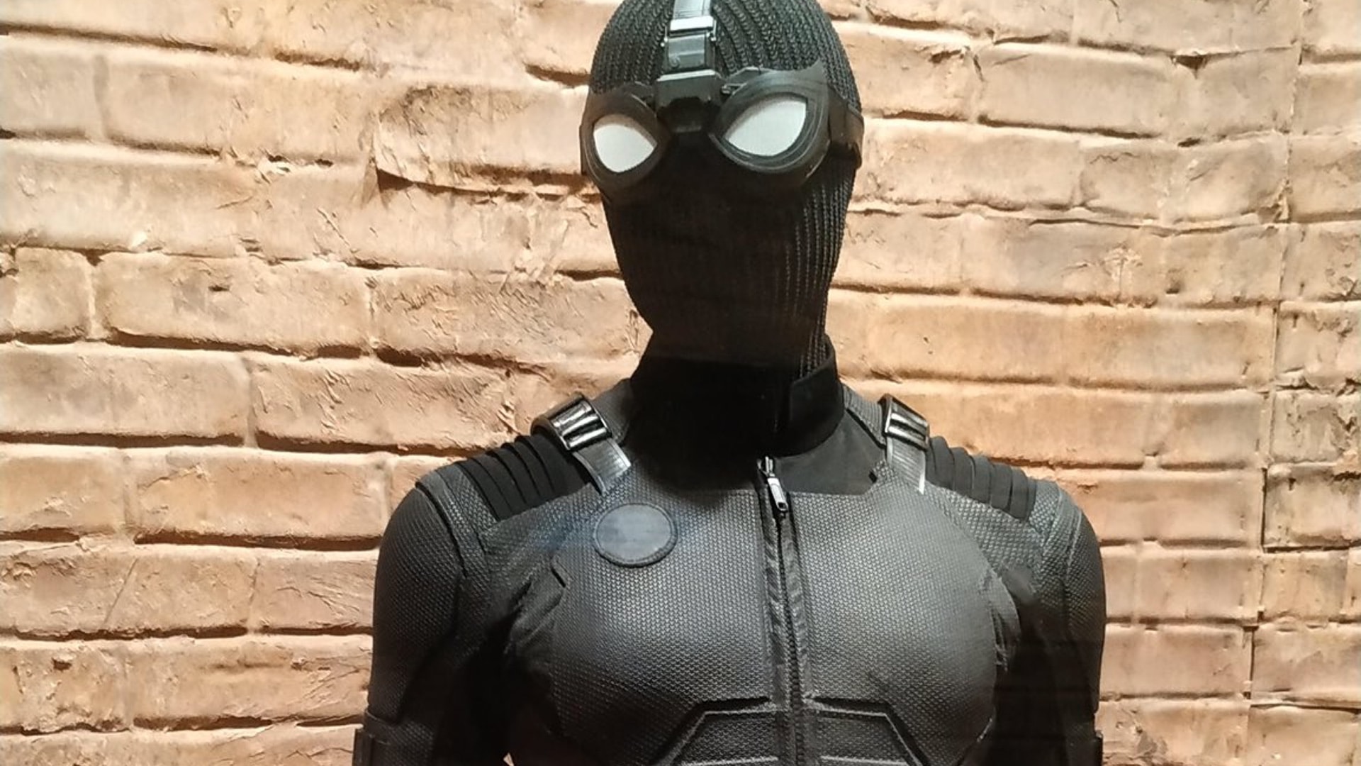 Black stealth suit