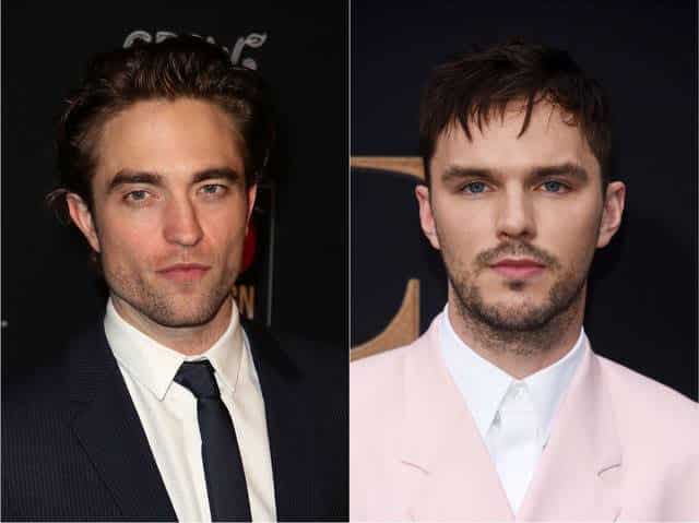 Pattinson edged out Hoult to get the role