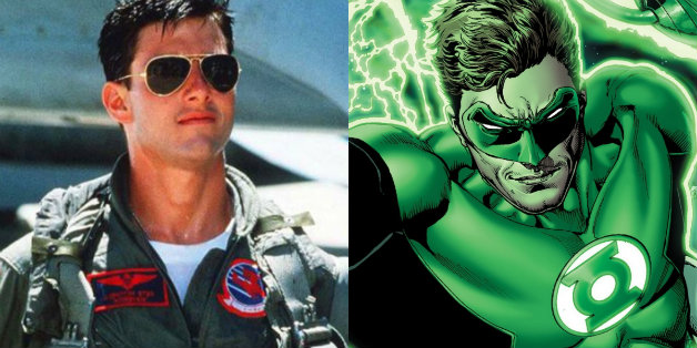 Tom Cruise Suits Up As Hal Jordan/Green Lantern In New released Image