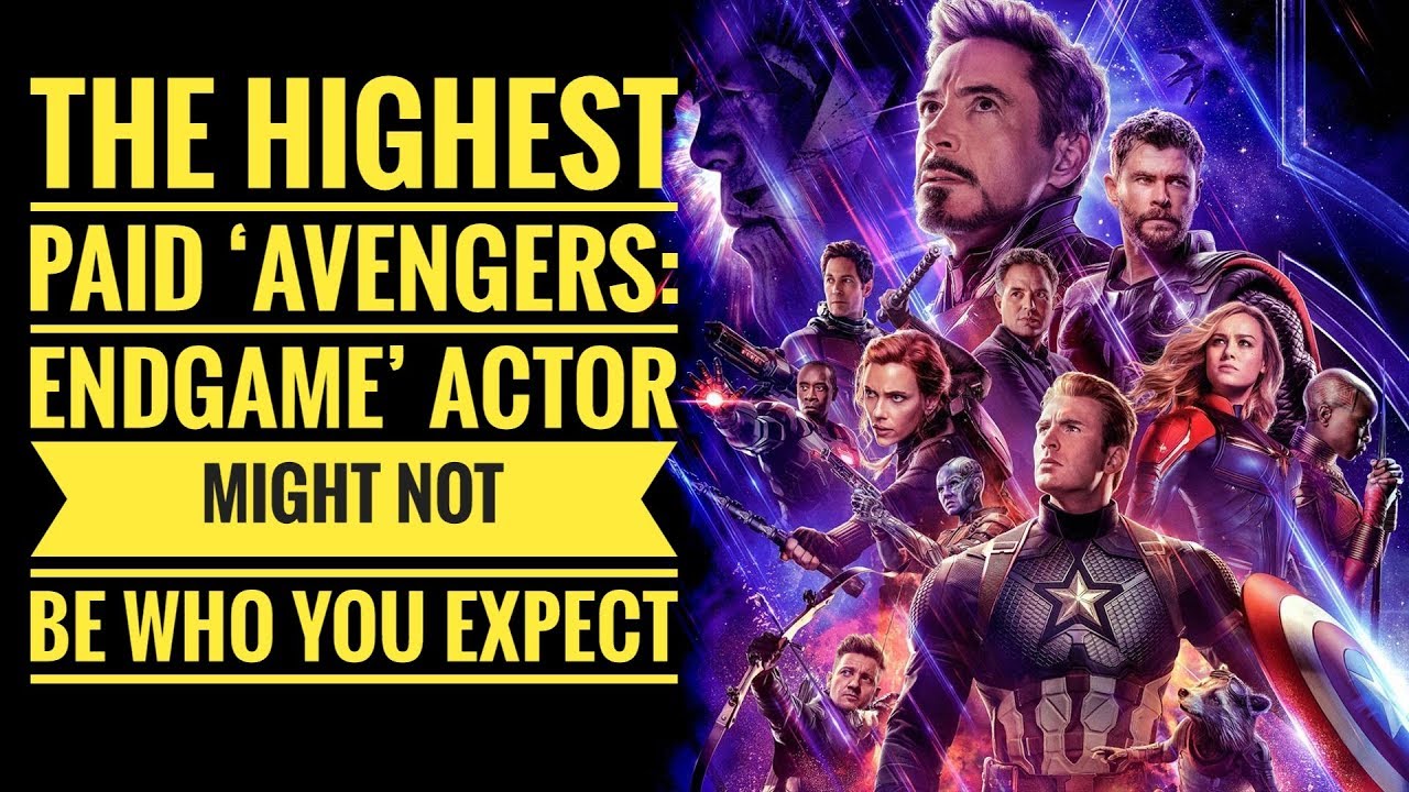 Avengers: Endgame’s Highest-Paid Actor Shockingly, Wasn’t Robert Downey Jr.