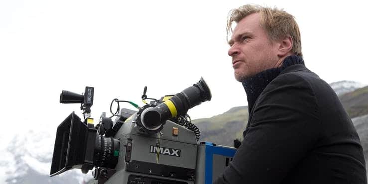 Chris Nolan at the Helm of An IMAX Camera