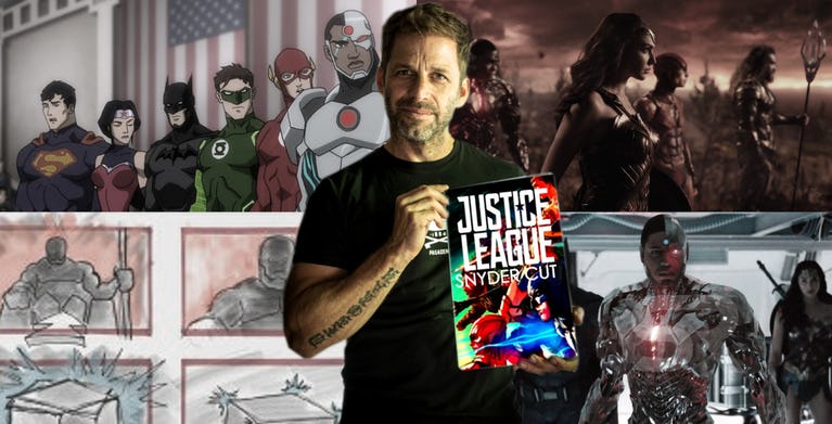 Justice League Snyder Cut Comic Animated Release Script