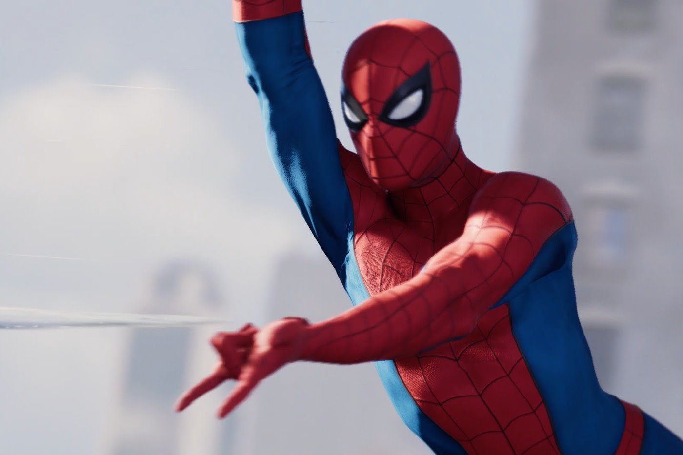 Spider-Man swinging through New York is always iconic. Pic courtesy: polygon.com
