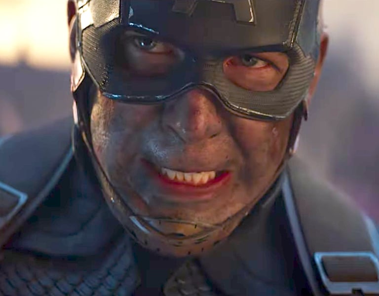 Was Captain America's head really going to be decapitated? By whom? Pic courtesy: bgr.com